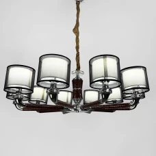 Line.F E14 сірий (хром) 3145_6373. Класична люстра