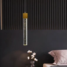 Line.F 3Вт 4000K латунний 3660_6990. Світильник підвісний