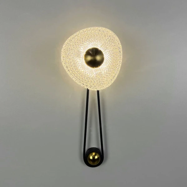 Настінний світильник (бра) Line.F W075 7Вт 3000–4500–6000K чорний 4010_7376 - Фото 3