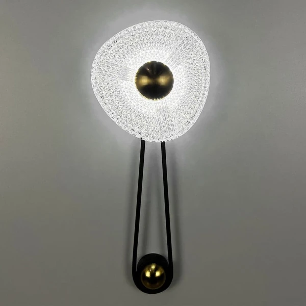 Настінний світильник (бра) Line.F W075 7Вт 3000–4500–6000K чорний 4010_7376 - Фото 2