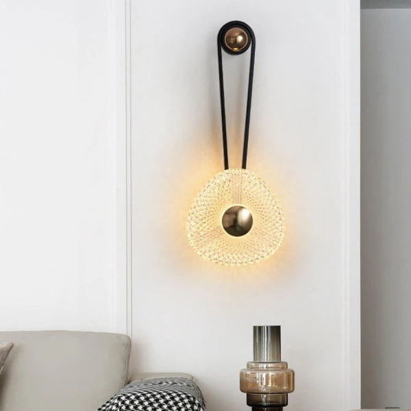 Настінний світильник (бра) Line.F W075 7Вт 3000–4500–6000K чорний 4010_7376 - Фото 1