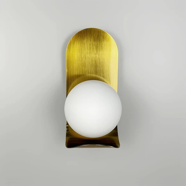 Настінний світильник (бра) Line.F WB 17/2 G9 латунний 3730_7069 - Фото 2