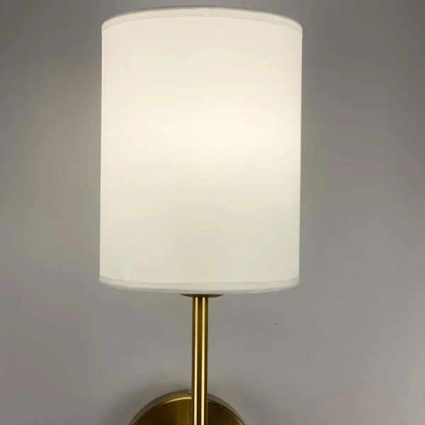 Настінний світильник (бра) Line.F E27 латунний 469_679 - Фото 7