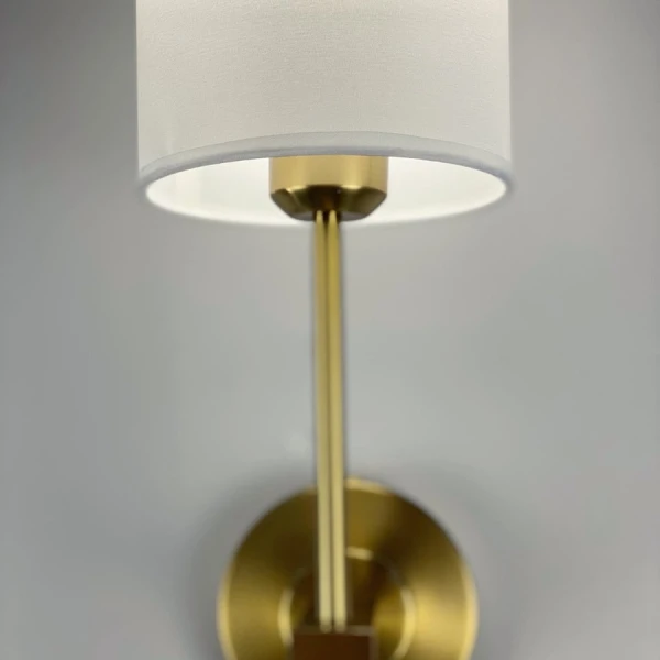 Настінний світильник (бра) Line.F E27 латунний 469_679 - Фото 5