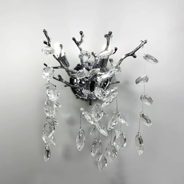 Настінний світильник (бра) Line.F 33007 CH G9 сірий (хром) 3236_6512 - Фото 7