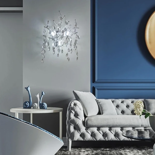 Настінний світильник (бра) Line.F 33007 CH G9 сірий (хром) 3236_6512 - Фото 1