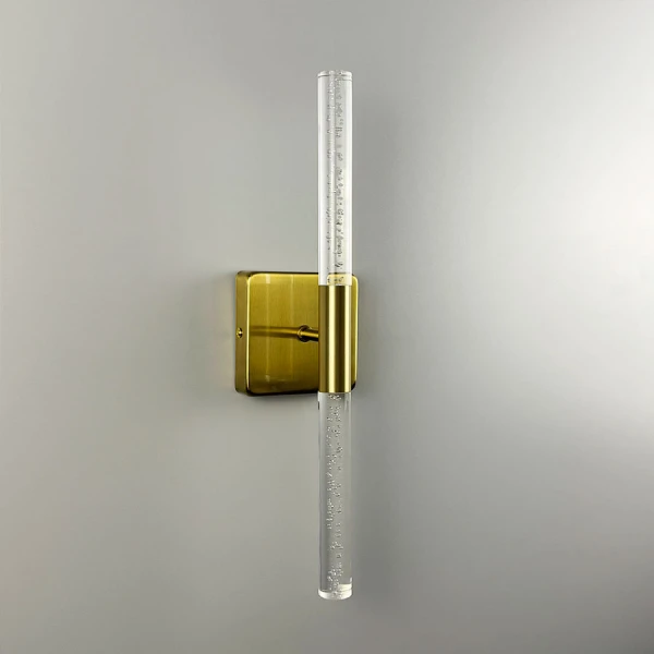 Бра свічка Line.F WB 21/2 3Вт 4000K латунний 3625_6950 - Фото 3