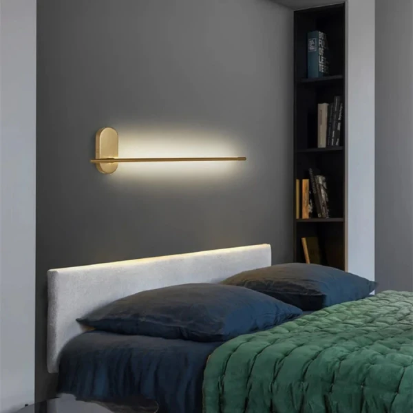 Бра лінійне Line.F WB 26 14Вт 4000K латунний 3969_7333 - Фото 6