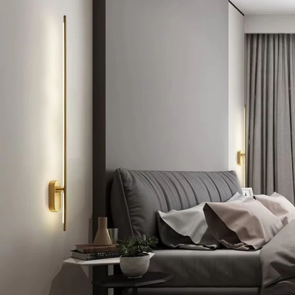 Бра лінійне Line.F WB 26 14Вт 4000K латунний 3969_7333 - Фото 1