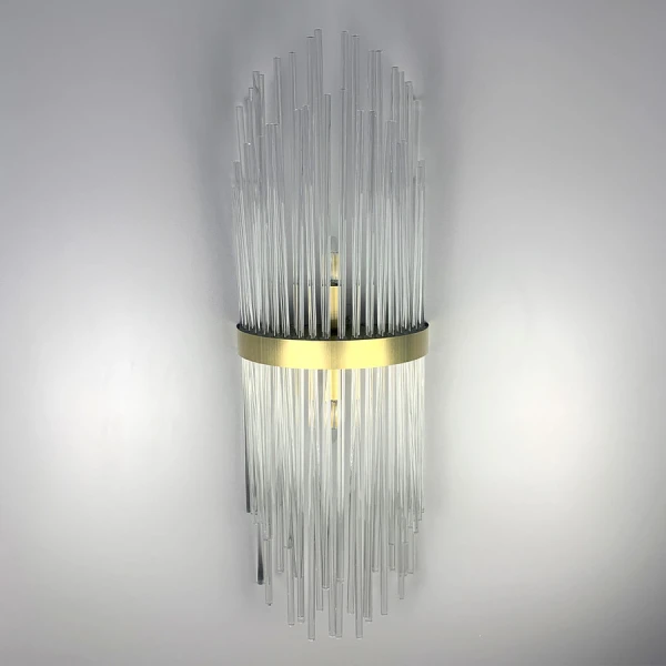 Настінний світильник (бра) Line.F J 881 AB E14 латунний 2300_3624 - Фото 1