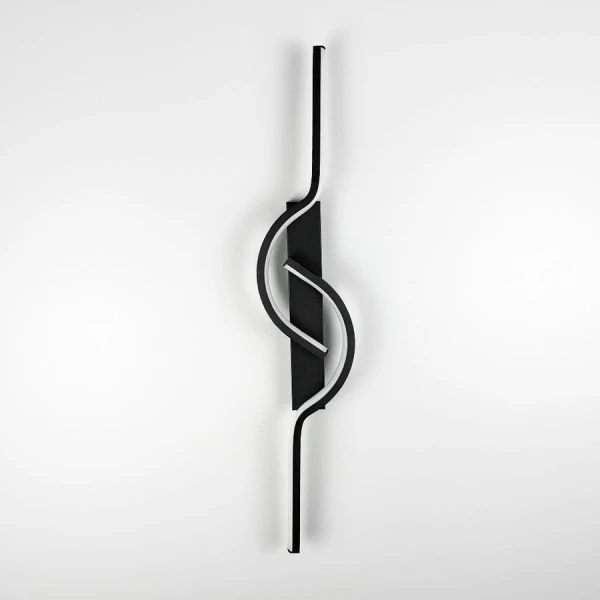 Бра лінійне Line.F 9Вт 4000K чорний 2429_4135 - Фото 6