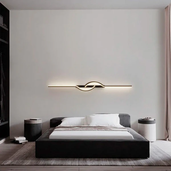 Бра лінійне Line.F 9Вт 4000K чорний 2429_4135 - Фото 5