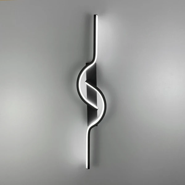 Бра лінійне Line.F 9Вт 4000K чорний 2429_4135 - Фото 2