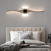 Line.F 17Вт 4000K чорний 2428_4132. Настінний світильник