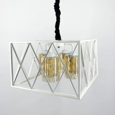 Line.F 1089 E27 білий 1175_1843. Люстра підвісна