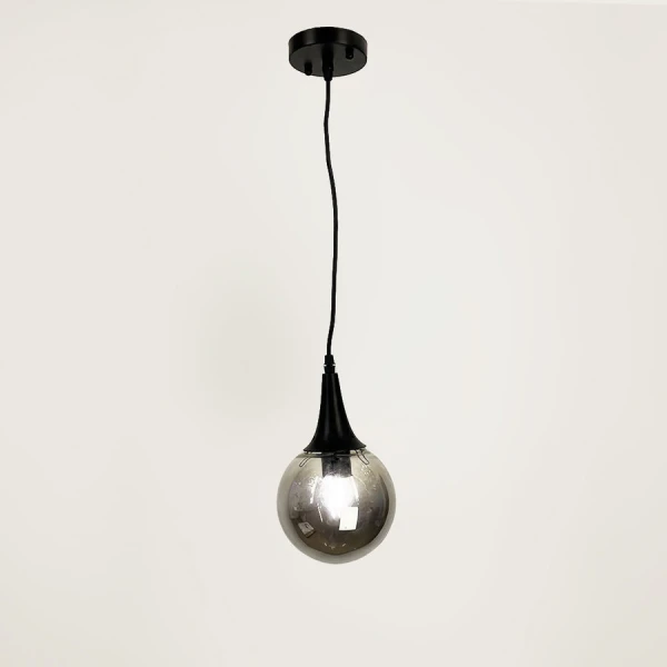 Підвісний світильник Line.F 11191/1 E27 чорний 3542_6859 - Фото 4