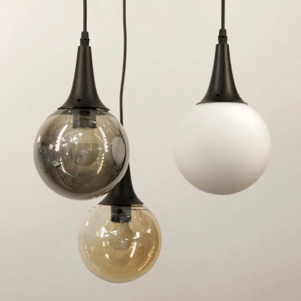 Підвісний світильник Line.F 11191/1 E27 чорний 3542_6859 - Фото 3