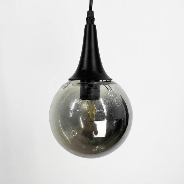 Підвісний світильник Line.F 11191/1 E27 чорний 3542_6859 - Фото 2