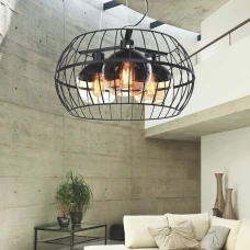 Line.F E27 чорний 1371_2124. Люстра підвісна