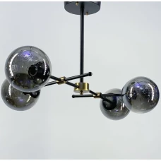 Line.F E27 чорний 1043_1579. Люстра сучасна