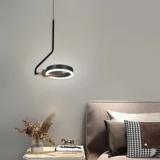 Line.F 15Вт 3000–4500–6000K чорний 4102_7470. Світильник підвісний