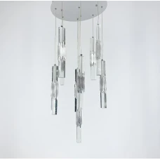 Line.F 75Вт сірий (хром) 1589_2404. Світильник підвісний