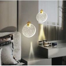 Line.F WJ 58 GD 3Вт 4000K золотий 710_1006. Світильник підвісний