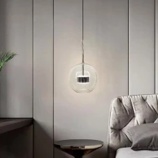 Line.F AA 397 7,5Вт 4000K сірий (хром) 4260_7628. Світильник підвісний