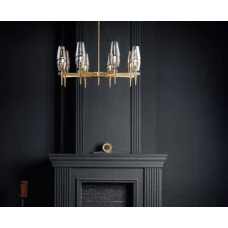 Line.F E14 бронзовий 1071_1630. Класична люстра