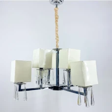 Line.F E14 сірий (хром) 1515_2272. Класична люстра