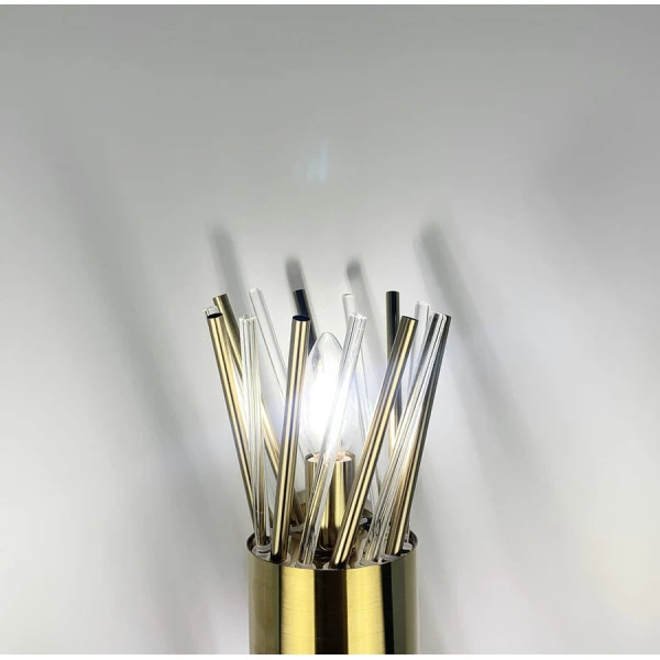 Настінний світильник (бра) Line.F E14 латунний 542_783 - Фото 2