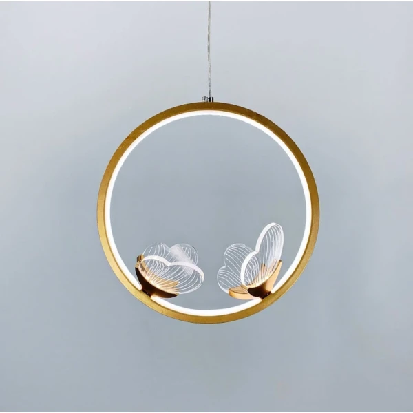 Світлодіодна люстра Line.F C 18 GD 4000K золотий 3559_6878 - Фото 4