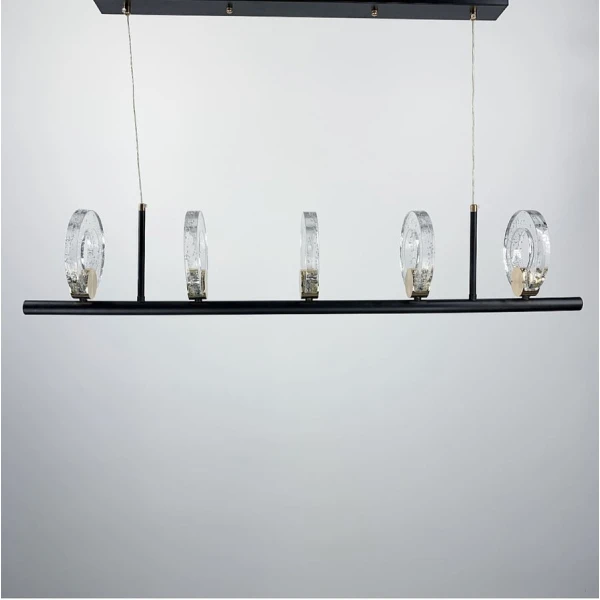 Видовжена люстра Line.F G 068 40Вт 3000–4500–6000K чорний 457_661 - Фото 8