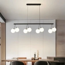 Line.F G 336 G9 чорний 2351_3765. Люстра видовжена