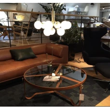 Line.F J 061 G9 латунний 2362_3793. Люстра сучасна