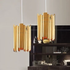 Line.F MJ 31 E27 золотий 2007_3098. Світильник підвісний