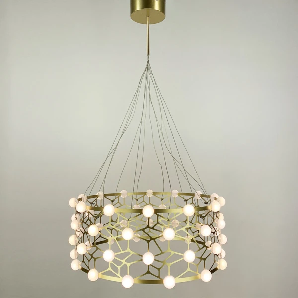 Підвісна люстра Line.F TG 01C60 30Вт 3500K золотий 2867_6014 - Фото 6