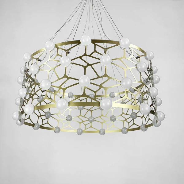 Підвісна люстра Line.F TG 01C60 30Вт 3500K золотий 2867_6014 - Фото 5