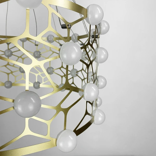 Підвісна люстра Line.F TG 01C60 30Вт 3500K золотий 2867_6014 - Фото 3