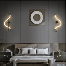 Line.F W 030 20Вт 4000K чорний 4118_7486. Бра