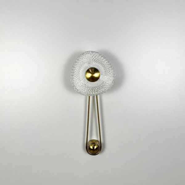 Настінний світильник (бра) Line.F W075 7Вт 3000–4500–6000K латунний 4009_7375 - Фото 5