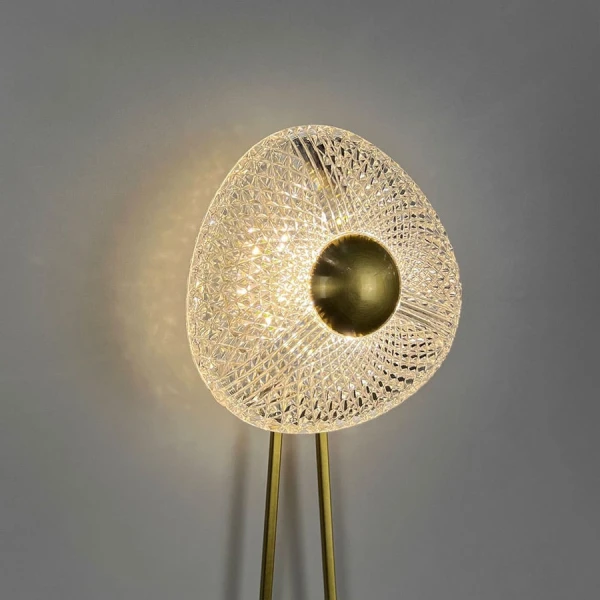 Настінний світильник (бра) Line.F W075 7Вт 3000–4500–6000K латунний 4009_7375 - Фото 4