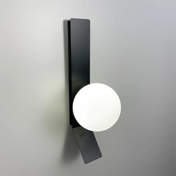 Настінний світильник (бра) Line.F W 086/1 G9 чорний 3729_7068 - Фото 4