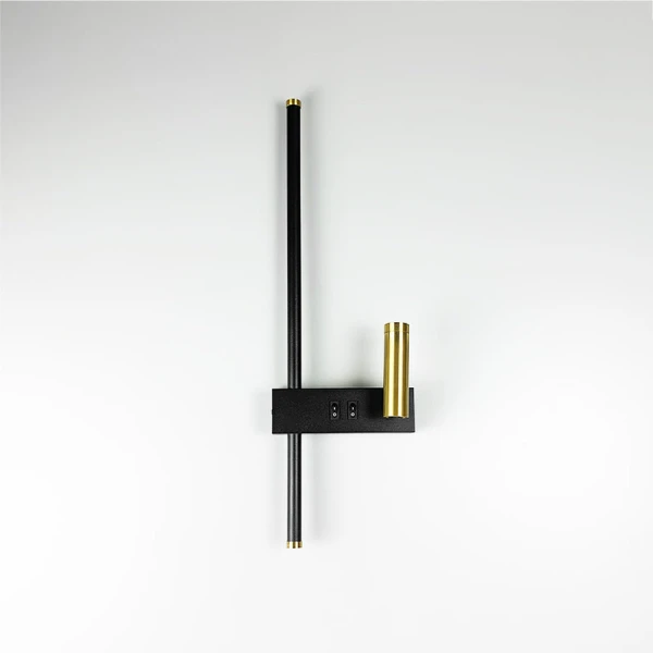 Лінійне бра Line.F WB 10/2 9Вт 4000K чорний 2996_6172 - Фото 9