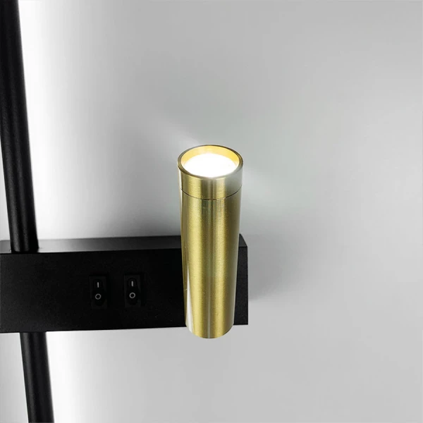 Лінійне бра Line.F WB 10/2 9Вт 4000K чорний 2996_6172 - Фото 7