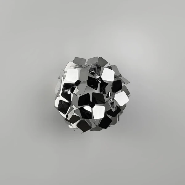 Настінний світильник (бра) Line.F WB 34 G9 сірий (хром) 3633_6958 - Фото 4