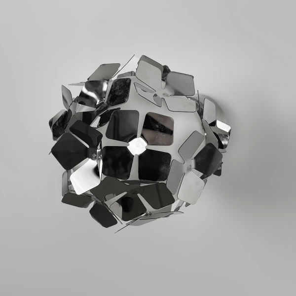 Настінний світильник (бра) Line.F WB 34 G9 сірий (хром) 3633_6958 - Фото 3