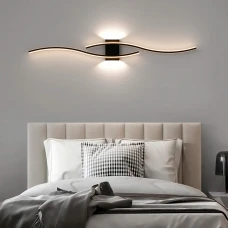 Line.F 17Вт 4000K чорний 2428_4133. Настінний світильник