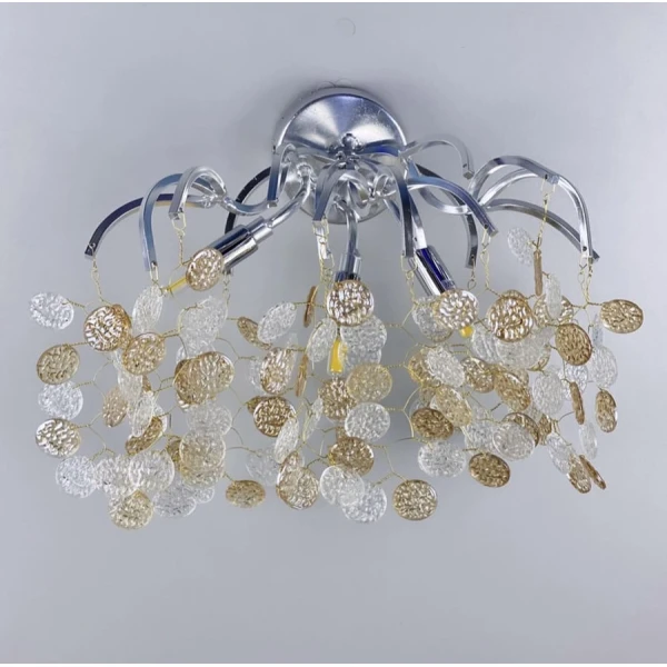 Настінний світильник (бра) Line.F Y 09 CH G9 сірий (хром) 681_951 - Фото 3