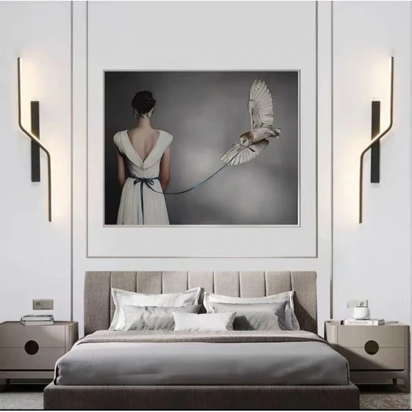 Настінний світильник (бра) Line.F YG 319 8Вт 4000K чорний 1698_2545 - Фото 3